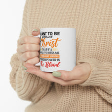 Load image into Gallery viewer, Jesus Coffee Mug, Christian Coffee Mug, Jesus Coffee Cup, Coffee Gets Me Started Jesus Keeps Me Going, Christian Gifts for Women Birthday