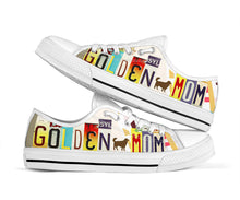 Load image into Gallery viewer, Golden Mom - Women’s Low Top Shoes White