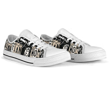 Load image into Gallery viewer, Dalmatian Mom - Women’s Low Top Shoes White