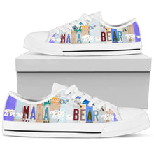 Load image into Gallery viewer, Mama Bear - Women’s Low Top Shoes White