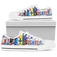 Load image into Gallery viewer, Kings Daughter - Women’s Low Top Shoes White
