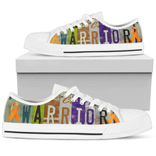 Load image into Gallery viewer, Warrior - Unisex Low Top Shoes White