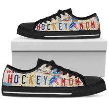 Load image into Gallery viewer, Hockey Mom - Women’s Low Top Shoes Black