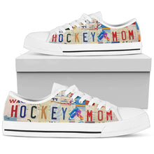 Load image into Gallery viewer, Hockey Mom - Women’s Low Top Shoes White