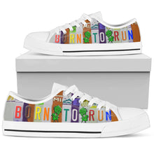 Load image into Gallery viewer, Born to Run - Unisex Low Top Shoes White