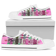 Load image into Gallery viewer, Pampered Princess - Women’s Low Top Shoes White
