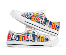 Load image into Gallery viewer, Basketball Mom - Women’s Low Top Shoes White