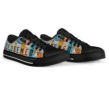 Load image into Gallery viewer, Redeemed - Unisex Low Top Shoes Black