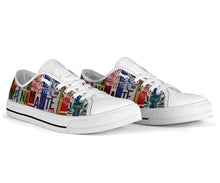 Load image into Gallery viewer, Namaste - Unisex Low Top Shoes White