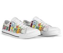 Load image into Gallery viewer, Teacher Pride - Unisex Low Top Shoes White