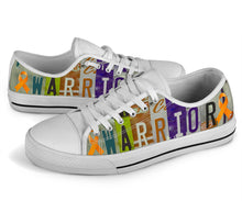 Load image into Gallery viewer, Warrior - Unisex Low Top Shoes White