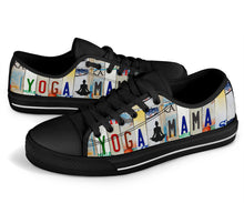 Load image into Gallery viewer, Yoga Mama - Women’s Low Top Shoes Black