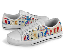 Load image into Gallery viewer, Hockey Mom - Women’s Low Top Shoes White