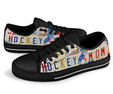Load image into Gallery viewer, Hockey Mom - Women’s Low Top Shoes Black