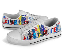 Load image into Gallery viewer, Kings Daughter - Women’s Low Top Shoes White