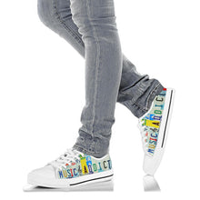 Load image into Gallery viewer, Music Addict - Unisex Low Top Shoes White
