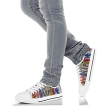 Load image into Gallery viewer, Sip Happens - Women’s Low Top Shoes White