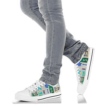 Load image into Gallery viewer, Sewist - Unisex Low Top Shoes White