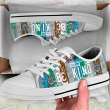 Load image into Gallery viewer, Be Kind - Unisex Low Top Shoes White
