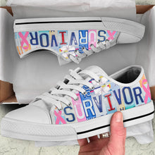 Load image into Gallery viewer, Survivor - Unisex Low Top Shoes White