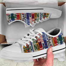 Load image into Gallery viewer, Namaste - Unisex Low Top Shoes White
