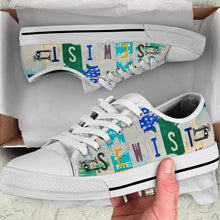 Load image into Gallery viewer, Sewist - Unisex Low Top Shoes White