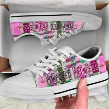 Load image into Gallery viewer, Pampered Princess - Women’s Low Top Shoes White