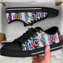 Load image into Gallery viewer, Dance Mom - Women's Low Top Shoes Black