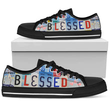 Load image into Gallery viewer, Blessed Low-Top Shoes: Show Your Faith Christian Moms
