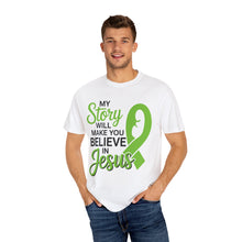Load image into Gallery viewer, Inspiring Faith T-Shirt - My Story Will Make You Believe in Jesus, Christian Gift, Unisex Tee, Spiritual Apparel, Faith-Based Clothing
