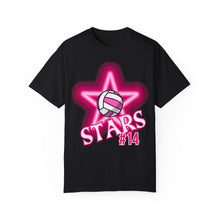 Load image into Gallery viewer, Star Volley T-Shirt - Personalized #14 for Sports Enthusiasts
