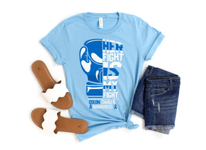 Her Fight Is My Fight, Colon Cancer Awareness Shirt, Support Squad, Fight Cancer, Warrior, Survivor, Cancer Gift