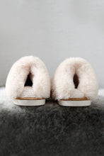 Load image into Gallery viewer, Camel Plush Suede Winter Home Slippers
