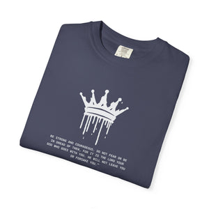 Crown Drip T-Shirt - Unisex Inspired by Royalty, Perfect for Casual Outings, Gift for Birthdays, Streetwear Style, Everyday Comfort