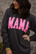 Load image into Gallery viewer, RTS Neon Checkered MAMA Long Sleeve Tee
