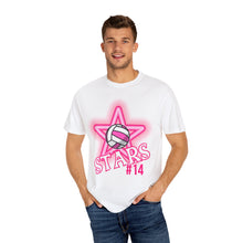 Load image into Gallery viewer, Star Volley T-Shirt - Personalized #14 for Sports Enthusiasts
