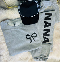 Load image into Gallery viewer, Bow Sweatshirt &amp; Custom Sweatpants Set
