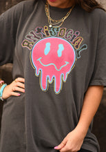 Load image into Gallery viewer, Antisocial Neon Smiley Tee
