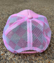 Load image into Gallery viewer, **SALE** RTS Pink Checkered Trucker Hat
