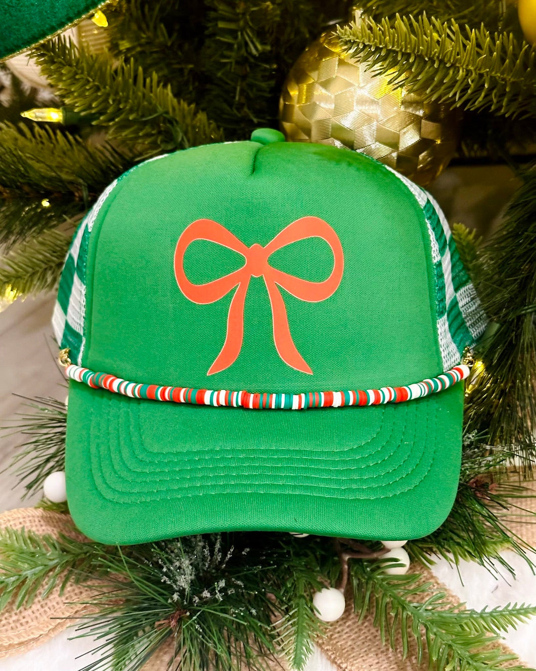 **SALE** RTS Christmas Colors Hat Chain