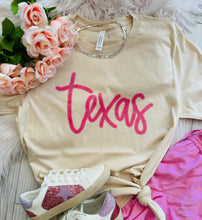 Load image into Gallery viewer, Texas Faux Tinsel Tee
