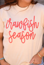 Load image into Gallery viewer, Crawfish Season Faux Tinsel tee
