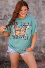 Load image into Gallery viewer, Anti Social Butterfly Tee
