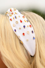 Load image into Gallery viewer, **SALE** RTS RWB Bejeweled Headbands
