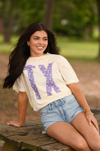 Purple TX Tee