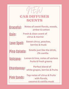 Pink Sands Car Diffuser