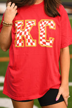 Load image into Gallery viewer, KC Checkered Tee
