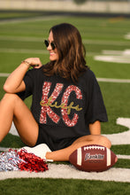 Load image into Gallery viewer, KC Chiefs Faux Sequin Tee
