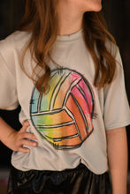 Load image into Gallery viewer, Rainbow Volleyball Tee
