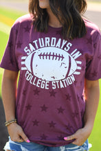 Load image into Gallery viewer, Saturdays In College Station Star Tee
